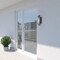 Vaxcel Morgan Park 16-in H 1 Light Black Dusk to Dawn Contemporary Outdoor Wall Lantern Clear Glass T0603 - alternate 7